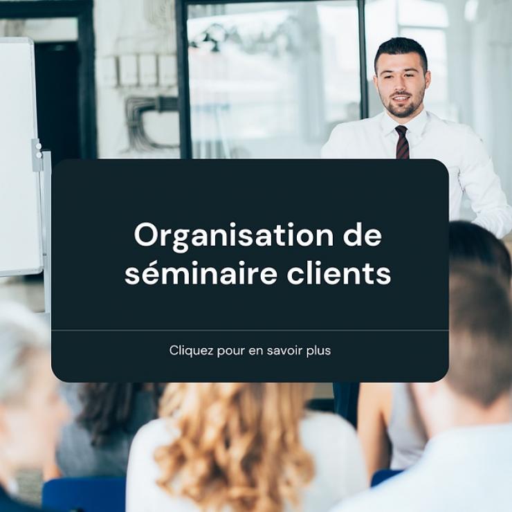 Organisez un séminaire avec notre agence d'événementiel, à proximité d'Arras